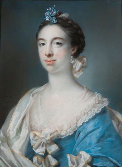 Portrait of Mary Blackbourne by Francis Cotes